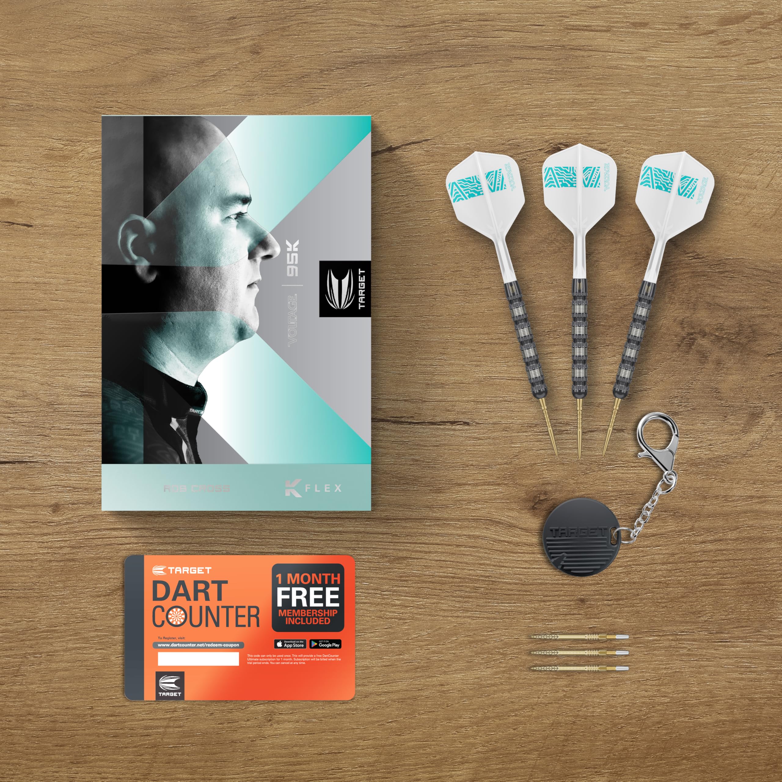 Amazon.com : Target Darts Rob Cross 95K Steel Tip Swiss Point